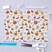 Papier Mousseline Enfants Halloween fête Fantômes Araignées Bonbons (Artisanat)