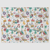 Papier Mousseline Enfants Joyeux anniversaire (Recto)