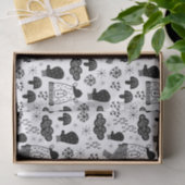 Papier Mousseline Enfants Mignonne Ours d'hiver Casquette Mitten Nua (Cadeau)