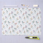 Papier Mousseline Enfants Noël mignon Snowman en Casquette blanc (Artisanat)