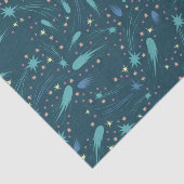 Papier Mousseline Enfants Tirant Star Comet Starry Sky Starlight (Détail)