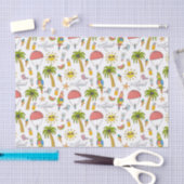 Papier Mousseline Enfants Vacances Tropicales (Artisanat)