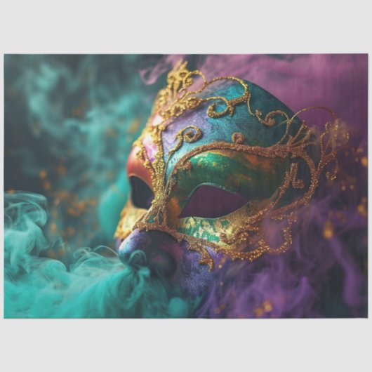 Papier Mousseline Enigma Masquerade Design Série 3 (Recto)