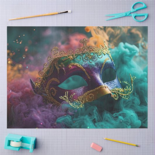 Papier Mousseline Enigma Masquerade Design Series 1 (Artisanat)