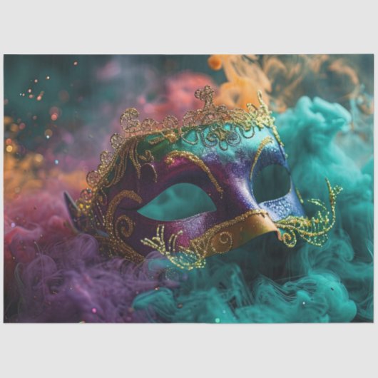 Papier Mousseline Enigma Masquerade Design Series 1 (Recto)