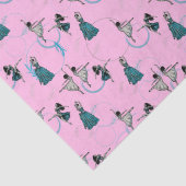 Papier Mousseline Ensemble cadeau de danseurs modernes (Détail)