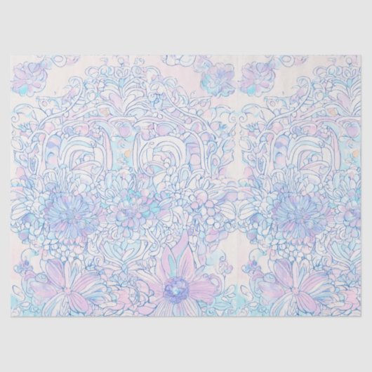 Papier Mousseline Ensemble de papier de fond de fond enchaîné (Recto)