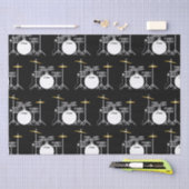 Papier Mousseline Ensemble de tambour Musique de groupe d'enseignant (Artisanat)