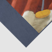 PAPIER MOUSSELINE ENSEMBLE ROUGE DE CURLING  (Détail)