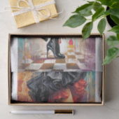 Papier Mousseline Entrer dans mon but8 (Cadeau)