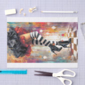 Papier Mousseline Entrer dans mon but8 (Artisanat)