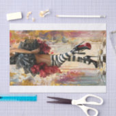 Papier Mousseline Entrer dans mon but9 (Artisanat)