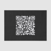 Papier Mousseline Entrer l'URL et créer un code QR numérisable | Bla (Recto)