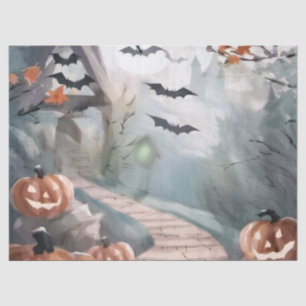 Papier Mousseline Enveloppe cadeau éffrayant Hauné House Watercolor