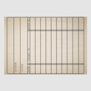 Papier Mousseline Enveloppe vintage personnalisable de tissu de