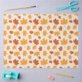 Papier Mousseline Enveloppement Cadeau Papier Tissu Automne Feuilles (Artisanat)