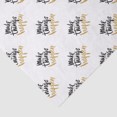 Papier Mousseline Enveloppement de cadeau de Noël motivationnel emba (Détail)