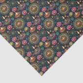 Papier Mousseline Enveloppement festif indien (Détail)