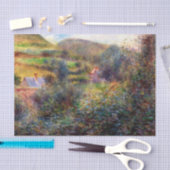 Papier Mousseline Environs de Berneval, Auguste Renoir (Artisanat)