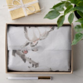 Papier Mousseline ÉPARGNER SUR LE Papier Tissu DE LA BRANCHE (Cadeau)