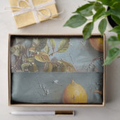 Papier Mousseline Éperons - Peinture à l'huile Style Papier Tissu (Cadeau)