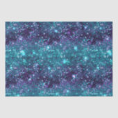 Papier Mousseline Épersion de sirène d'aqua pourpre (Recto)