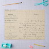 Papier Mousseline Ephemera Antique Paper Series Design 19 (Artisanat)