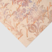 Papier Mousseline Ephemera Autumn Paper Series Design 10 (Détail)