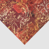 Papier Mousseline Ephemera Autumn Paper Series Design 20 (Détail)