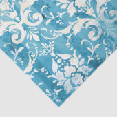 Papier Mousseline Ephemera Blue Paper Series Design 5 (Détail)