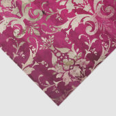 Papier Mousseline Ephemera Bourgogne Papier série Design 20 (Détail)