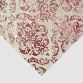 Papier Mousseline Ephemera Burgundy Papier Series Design 11 (Détail)