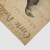 Papier Mousseline Ephemera Buzzard Bird of Prey Découpage (Détail)