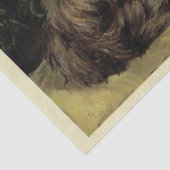 Papier Mousseline Ephemera chat Découpage Brown Tabby Argent Perse (Détail)