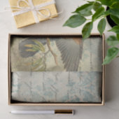 Papier Mousseline Ephemera Damask Bird (Cadeau)