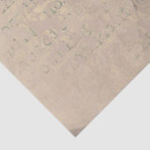 Papier Mousseline Ephemera Distressed Paper Series Design 12 (Détail)