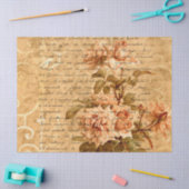 Papier Mousseline Ephemera Distressed Paper Series Design 16 (Artisanat)