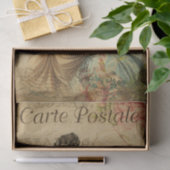 Papier Mousseline Ephemera Française Écrire sur Pad Decoupage (Cadeau)