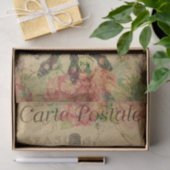 Papier Mousseline Ephemera France Carte Postale Cutlery Set Découpag (Cadeau)