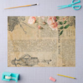 Papier Mousseline Ephemera French Paper Series Design 16 (Artisanat)