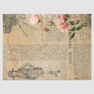 Papier Mousseline Ephemera French Paper Series Design 16