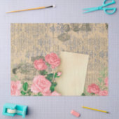 Papier Mousseline Ephemera French Paper Series Design 4 (Artisanat)