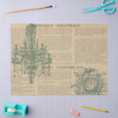 Papier Mousseline Ephemera French Paper Series Design 9 (Artisanat)