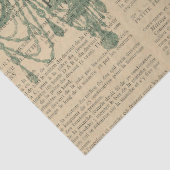 Papier Mousseline Ephemera French Paper Series Design 9 (Détail)