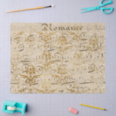 Papier Mousseline Ephemera Gold Paper Series Design 10 (Artisanat)