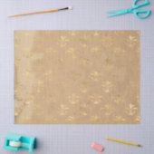 Papier Mousseline Ephemera Gold Paper Series Design 17 (Artisanat)