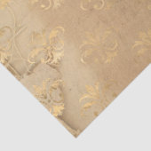Papier Mousseline Ephemera Gold Paper Series Design 17 (Détail)