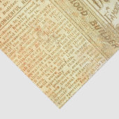 Papier Mousseline Ephemera Gold Paper Series Design 18 (Détail)