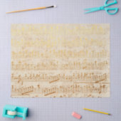Papier Mousseline Ephemera Gold Paper Series Design 4 (Artisanat)