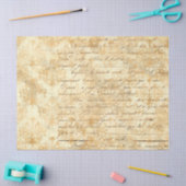Papier Mousseline Ephemera Gold Paper Series Design 6 (Artisanat)